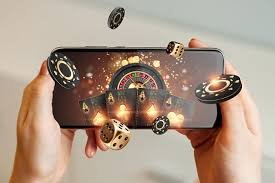 Mobile phone showing gopub gaming interface in the Philippines